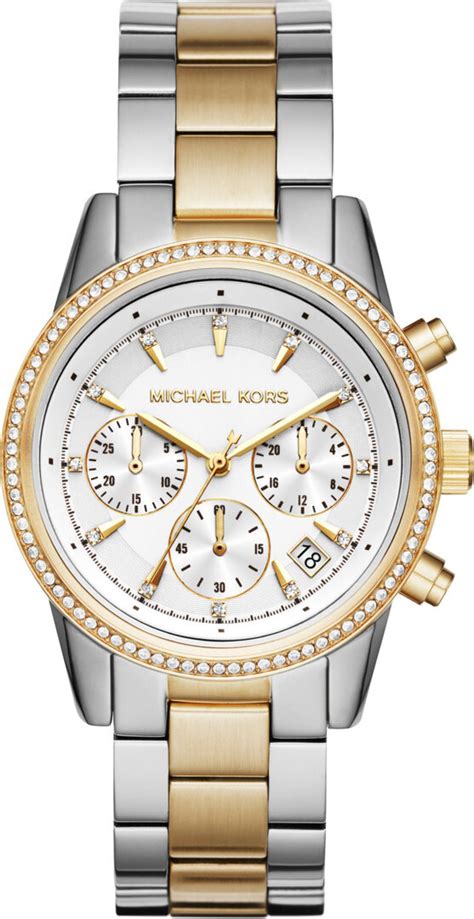 michael kors mk 6474 bicolor|Michael Kors lennox.